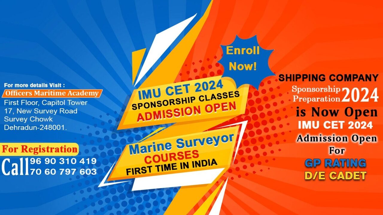 Join Merchant Navy 2024 Best Merchant Navy Coaching IMUCET Courses